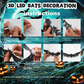 🦇 Skapa en magisk Halloweenkänsla hemma – 3D LED-vägglampa i fladdermusdesign