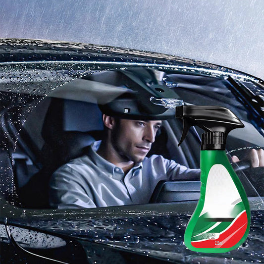 Multifunktionell, skonsam formula för avfettning av vindrutor