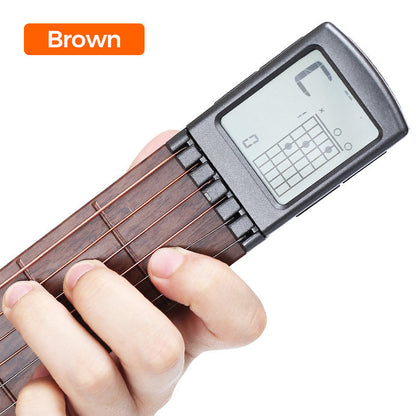 Fickgitarr Tränare med Vridbar Skärm