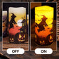 🦇 3St Halloween batteridrivna flamlösa LED-ljus