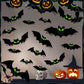 🦇 50% rabatt 🎃 Halloween 3D fladdermus dekorativa klistermärken Set