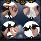 🦇 50% rabatt 🎃 Halloween 3D fladdermus dekorativa klistermärken Set