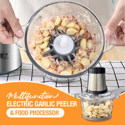 Multifunktionell Elektrisk Vitlöksskalare och Matberedare