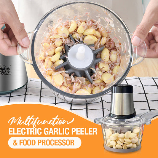 Multifunktionell Elektrisk Vitlöksskalare och Matberedare