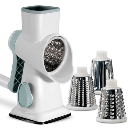 3 in 1 Rotary Cheese Grater Vegetable Slicer