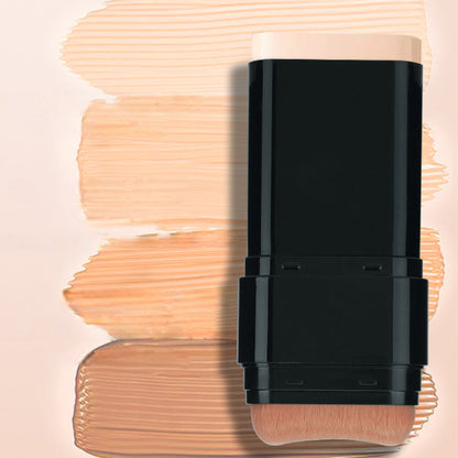✨ KÖP 2 – FÅ 1 GRATIS! Jämnare hudton och snabbare makeup – 2-i-1 foundationstift med inbyggd borste