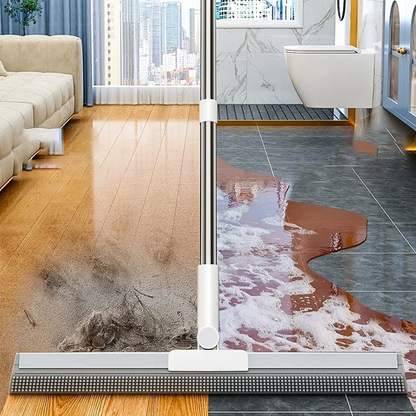 🧹 50 % RABATT! Samla upp hår, damm och smuts enklare – multifunktionell sopborste i mjukt silikon
