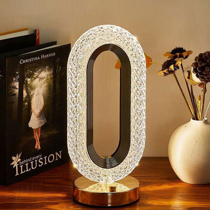 💡 50% RABATT NU! ✨ Uppladdningsbar Lyxig Kristall LED-nattlampa – 16 Färglägen & Touch-kontroll – Perfekt för Hemdekoration & Festlig Stämning 🎉