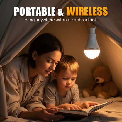 🏕️ 50 % RABATT! Uppladdningsbar LED-campinglampa – portabel belysning för camping och utomhusbruk