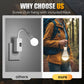 🏕️ 50 % RABATT! Uppladdningsbar LED-campinglampa – portabel belysning för camping och utomhusbruk