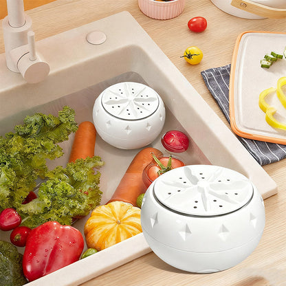 🥬 50 % RABATT! Slipp besvärlig handtvätt – automatisk rengörare för frukt och grönsaker