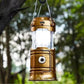 🏕️ 50% RABATT! Solcellsdriven hopfällbar 2‑i‑1‑lampa – bordslampa & ficklampa för camping, grillkvällar och utomhusfester 🔦
