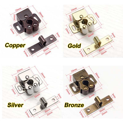 🚪 50% RABATT! 🎉 Klassiska Tryckknappskåpdörrar – Rostfritt Stål, Smidig Öppning & Enkel Installation 🔩📦