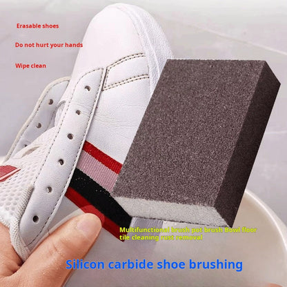 Smärgelborste för skor Svamp Skorengöring Magisk rengöring för vita sneakers