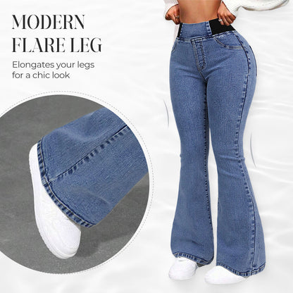 Retro Flare Bukser • Hövmadiga & Formande Vidbensade Byxor ✨