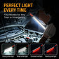🔥 50 % RABATT!! 🔦 3000LM LED Arbetslampa – kraftfull belysning med magnet, krok och 360° rotation för arbete överallt ✨