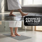 Halkfri badmattor 100 × 40 cm med sugkoppar