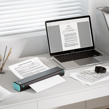 🖨️ 50 % RABATT! Skriv ut var du än är – bärbar Bluetooth-termotransferskrivare för tatuering och kontor