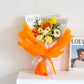 🔥【Mors dag-specialerbjudande!】🔥Handgjord delikat virkad blomsterbukett