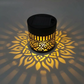 Solcellsdriven Mandala Projektorlampa | Väderbeständig utomhusbelysning