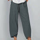 👖 60% RABATT ✨ | Asymmetriska Vintagebyxor – Elastisk Midja & Praktiska Fickor