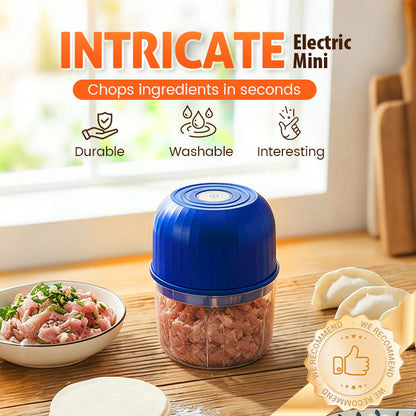 ⚡ HALVA PRISET! Hacka snabbare utan sladd – kraftfull minihackare för enklare matförberedelse 🥕