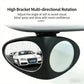 🚗 Blindspegelspegel med dubbelt vidvinkel – 360° justerbar, HD-glas, vädertålig – Eliminera kantskador & förbättra parkeringssäkerheten (1 eller 2-pack)
