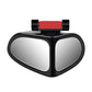 🚗 Blindspegelspegel med dubbelt vidvinkel – 360° justerbar, HD-glas, vädertålig – Eliminera kantskador & förbättra parkeringssäkerheten (1 eller 2-pack)