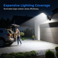 💡 50% RABATT! ✨ Solcellsdriven gatlykta med rörelsesensor – IP67 vattentät, 240° bred belysning & långlivat LFP-batteri – Automatisk tändning, perfekt för uppfart, garage eller trädgård ☀️🔍