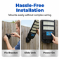 💡 50% RABATT! ✨ Solcellsdriven gatlykta med rörelsesensor – IP67 vattentät, 240° bred belysning & långlivat LFP-batteri – Automatisk tändning, perfekt för uppfart, garage eller trädgård ☀️🔍