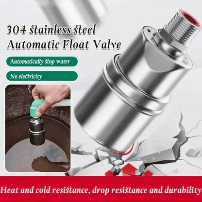 💧 KÖP 2 – FÅ 1 GRATIS! Rätt vattennivå helt automatiskt – flottörventil i 304 rostfritt stål som fyller på och stoppar vattnet vid rätt nivå