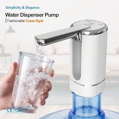 🏠 Pumpa upp vatten enklare – automatisk dispenserpump för hem, kontor, stuga och camping