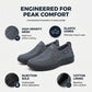 👟 Lätta och luftiga hela dagen – andningsbara slip-on-skor i mesh för män med bekväm passform
