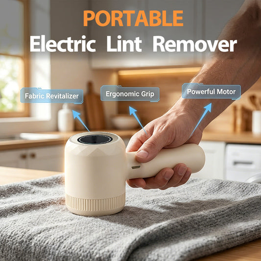 🔥 50 % RABATT! Få gamla kläder att se nya ut igen – portabel uppladdningsbar luddborttagare ✨