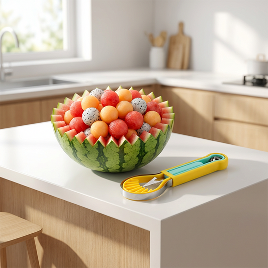 3-i-1 set för frukt och melonkulor