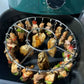 🔥 Grillresultat hemma – rostfritt grillgaller med spett för saftig gyros, kebab & kött 🍖