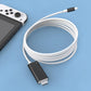 🔥Trött på liten Switch-skärm? Spela på storbild med USB-C till HDMI-kabel för 4K-anslutning 🎮