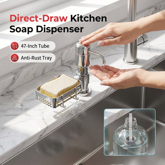 🚰 Förlängd kökspump för diskmedel – snabb installation, enkel dosering och mer plats vid diskhon ✨