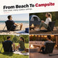 🎉 50 % RABATT! Sitt bekvämt överallt – bärbar hopfällbar campingstol för strand, camping och utomhusäventyr 🏕️