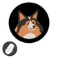 🔥 Gör din hund till den mest iögonfallande på gatan – lysande projektorhalsband för säkrare och roligare kvällspromenader 🐶✨