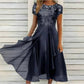 👗 50 % RABATT NU! ✨ Känn dig elegant varje dag – feminin tyllklänning med vackert fall