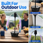✨ Hopfällbar USB-flugfördrivare – enkel att ta med för camping, grillkvällar och trädgård