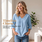 🔥 50 % RABATT! V-ringad damblus – bekväm vardagsstil med elegant passform ✨