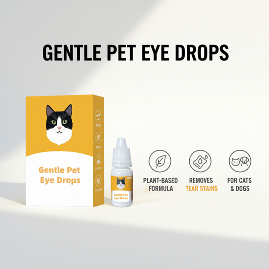 🐾 Rena ögon varje dag – mild ögonvård för hund & katt