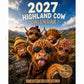 🐮 Ge hemmet mer personlighet – charmig Highlandko väggkalender för 2027