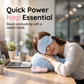 🧳 Smart 2-i-1 reseaccessoar – ögonmask och förvaringsväska i ett