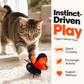 🐱 50 % RABATT NU! – Interaktiv fjärilsleksak som håller katten aktiv och stimulerad