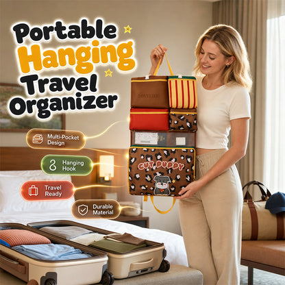🧳 7-i-1 reseorganizer – håll resväskan perfekt organiserad