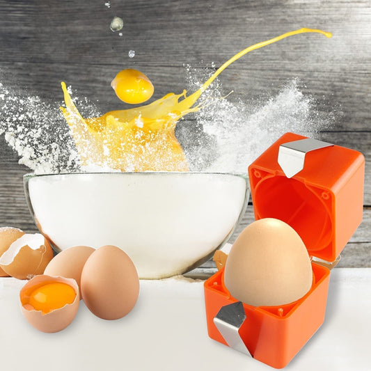 🍳 Knäck perfekta ägg utan kladd på händerna – snabb och smidig äggknäckare