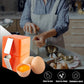 🍳 Knäck perfekta ägg utan kladd på händerna – snabb och smidig äggknäckare